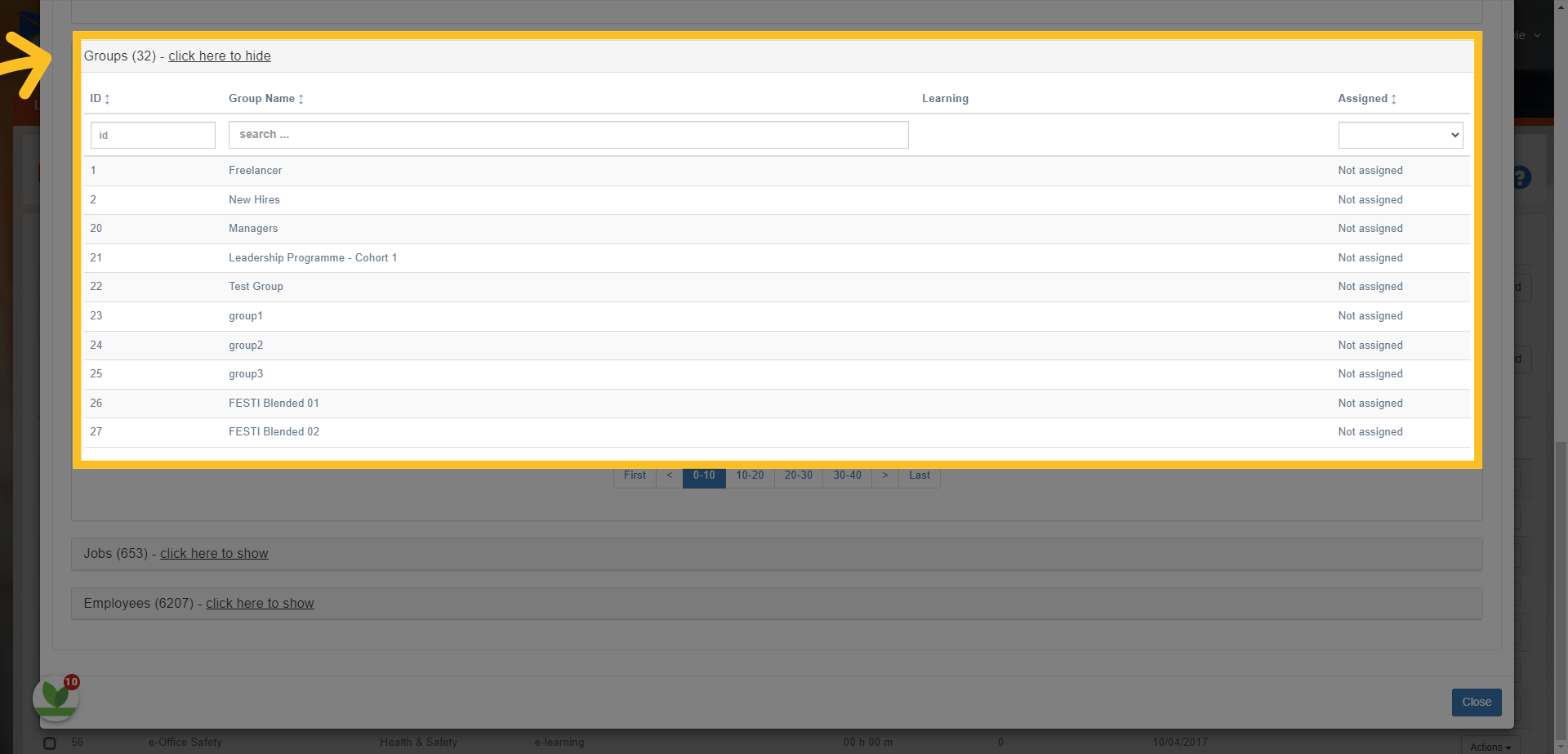 Or you can assign by Groups.