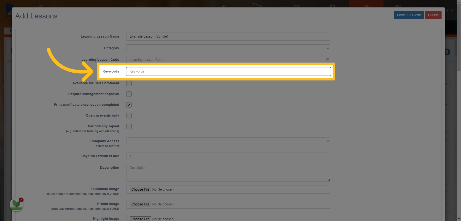 Enter keywords in this box. You can use multiple keywords - make sure to separate them with a comma.
